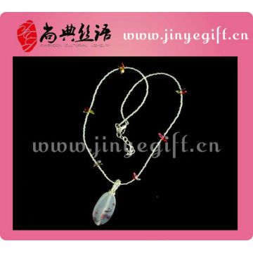 Guangzhou Handcraft Agate perle collier de perles de costume culturel